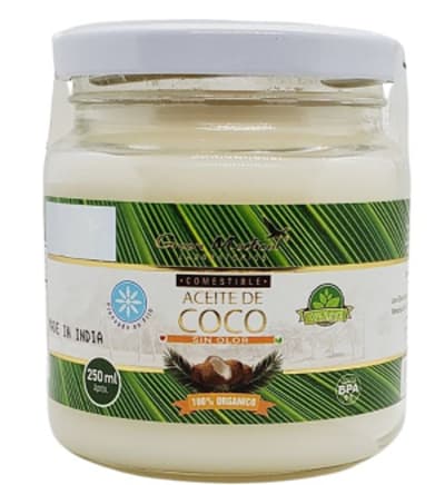 Aceite De Coco Organico 420 Ml Green Medical
